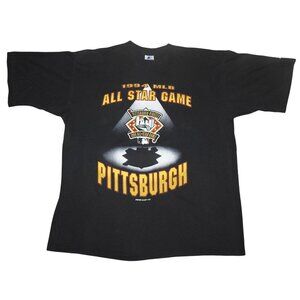 Vintage 1994 Pittsburgh Pirates MLB All Star Game Starter T-Shirt XL Made in USA